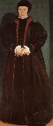 Hans Holbein Christina of Denmark Duchess of Milan painting
